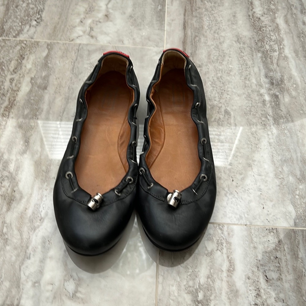 Worn once Hunter flats